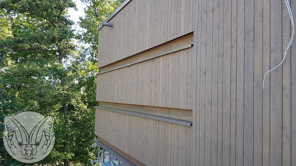 Fassadenkästen im Neubau